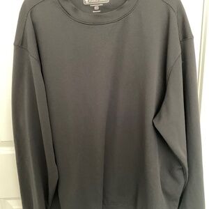 Pebble Beach Performance Athletic Black Sweatshirt